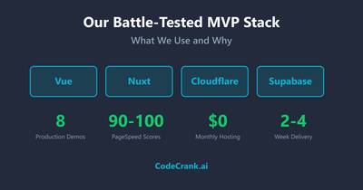 Our MVP Stack